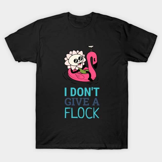 I dont give a flock flamingo T-Shirt by Turtokart